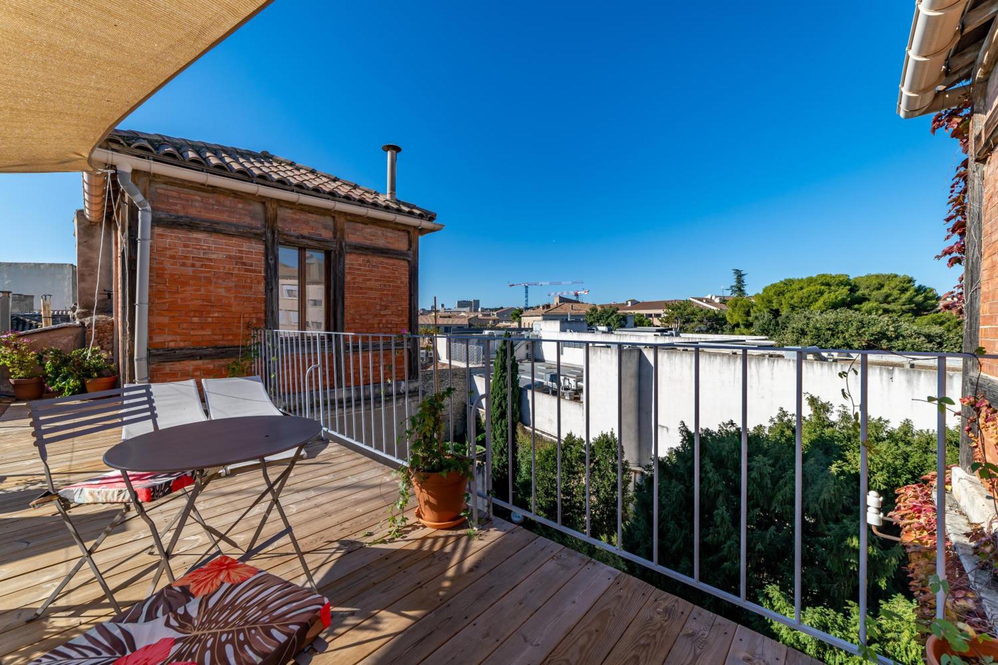La Terrasse Suspendue Des Arenes - Une Nuit A Nîmes Esterno foto